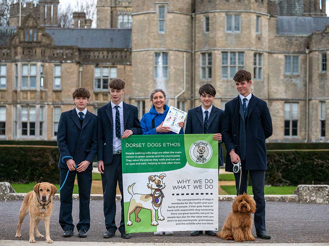 Dorset Dogs at Canford School UHP news item - Credit Canford School