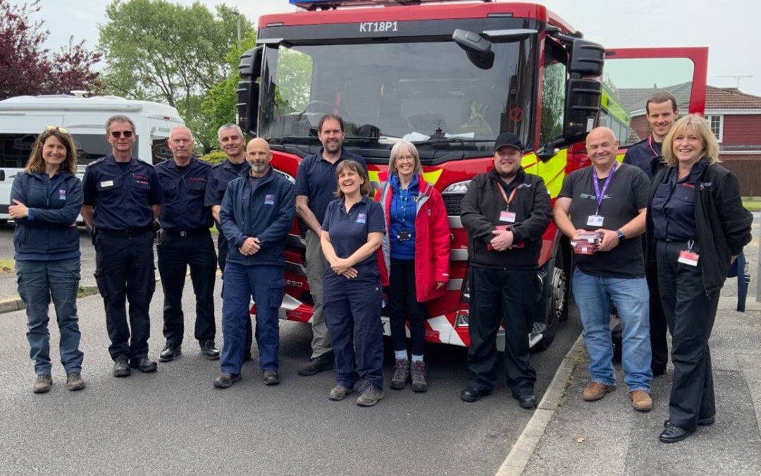 Information drop for residents of Canford Heath