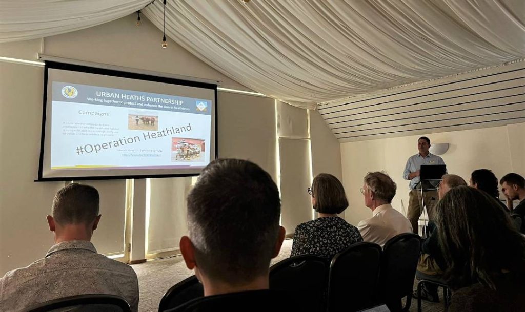 Paul Attwell at Heathland Conference Suffolk